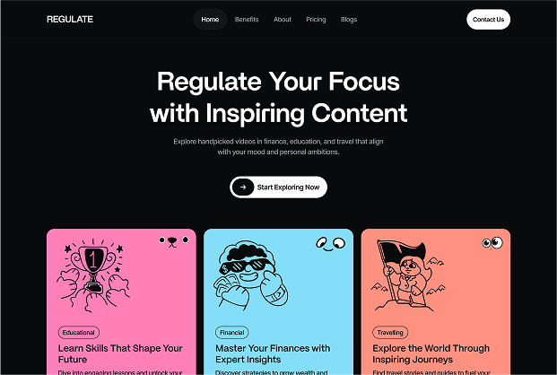 Website Design - Regulate