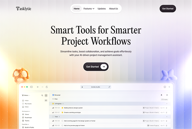 Website Design - Tasklytic